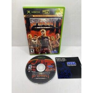 Spikeout: Battle Street - Xbox - Tested w/Registration Booklet Tested Authentic
